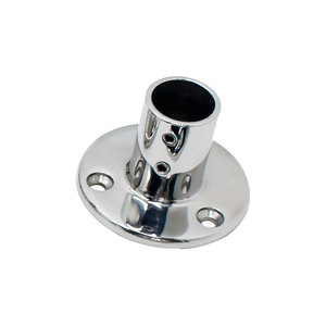 Base de fixation ronde en acier inoxydable de haute qualité pour main courante de <span class=keywords><strong>bateau</strong></span> à 30/45/60/90 degrés - Product Image 1