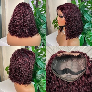 Peluca de Cabello Humano 100% con Ondas de Agua 5*5, Sin Pegamento, Color [Color del cabello] - Product Image 4