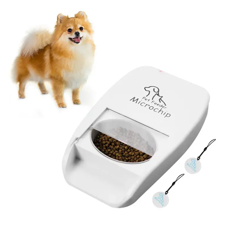 Eletrônico Novo Inovar Produtos Para Animais de Estimação Gato Microchip RFID Animais animais de estimação alimentador Automático inteligente