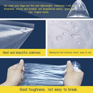 ถุงบรรจุพลาสติกมีกาวในตัวทนทานสำหรับซูเปอร์มาร์เก็ตและงานแสดงสินค้า - Product Image 3