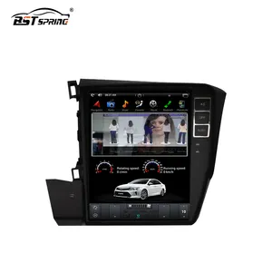 Android 10.4 zoll Tesla Style Vertical Screen Gps Navigation Car Audio Stereo Radio für Honda Civic 2012