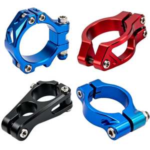 จักรยานเสือภูเขา CNC เครื่องกลึงกำหนดเอง CNC ชิ้นส่วนเครื่องกัดอลูมิเนียม/สแตนเลสจักรยานมือจับสั้นบริการก้าน - Product Image 1