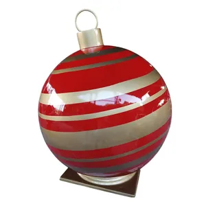 Winkelcentrum Kerst Kleur Giant Bal Fiberglass Giant Ballen