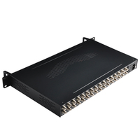 Satellite TV Headend FTA 16 canaux DVB S2 S2X vers IP Gateway décodeur SPTS MPTS UDP Multicast récepteur professionnel
