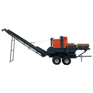 China forestry machinery30ton hydraulic log splitter electric wood log splitter on sale