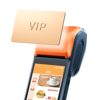 Système de point de vente mobile Android 4G gratuit OEM Machine de point de paiement intelligente sans contact Terminal de point de vente portable avec imprimante intégrée