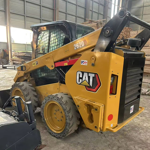 VENTE FLASH - Mini-chargeuse sur pneus d'occasion CAT262D d'origine japonaise - Matériel de terrassement - Chargeuse compacte Caterpillar - Product Image 4