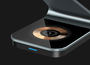 <span class=keywords><strong>Cargador</strong></span> <span class=keywords><strong>Inalámbrico</strong></span> Magnético de Carga Rápida de 15 W al por Mayor para iPhone, Aleación de Aluminio, <span class=keywords><strong>3</strong></span> <span class=keywords><strong>en</strong></span> <span class=keywords><strong>1</strong></span>, Soporte de Carga <span class=keywords><strong>Inalámbrico</strong></span> Transparente - Product Image 2