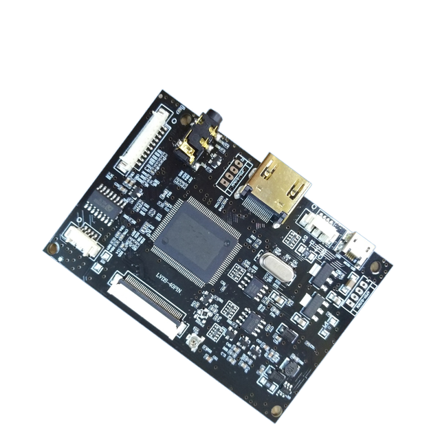 MH-LV40 HD LCD LVDS 40 Pin Panel Driver Board HDM-LVDS Controller with USB 5V Power Supply Panel Cable Included PCBA Product