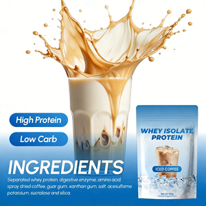 OLLI OEM Marque Privée OEM ODM <span class=keywords><strong>Café</strong></span> Protéiné pour Marque Privée, Poudre de <span class=keywords><strong>Café</strong></span> Glacé Protéiné au <span class=keywords><strong>Whey</strong></span> Pur à Haute Teneur en Protéines - Product Image 2