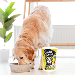 Meilleures ventes de 50g de nourriture humide pour chats riche en poulet, citrouille, soupe aux myrtilles, disponibles à la vente - Product Image 3