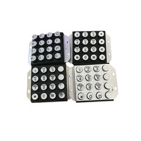 Clavier numérique industriel POWERSTAR 4*4 touches rétroéclairées en alliage de zinc IP65 pour kiosque
