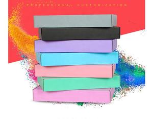 Op Maat Gemaakte Zwarte Papieren Verpakkingsdoos Voor Kleding Luxe Sieraden Cadeau High-End Reliëf Matlaminering Goud Gerecycled Materiaal - Product Image 4