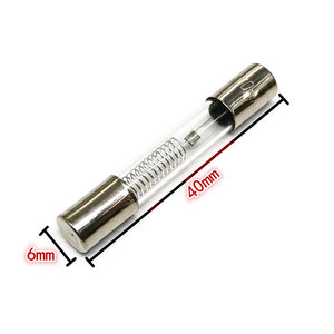 Fusible para Horno Microondas de 5KV, 6x40MM, 0.65A, 0.7A, 0.75A, 0.8A, 0.85A, 0.9A, 1A, Fusible de Tubo de Vidrio de 5000V, 700MA, 6x40mm, Fusible de Alta Presión - Product Image 1