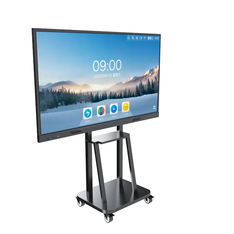 Company Meeting Wholesale 55 65 75 85 100 inch Dual System Digital Business Smart Board Education Interactive Whiteboard