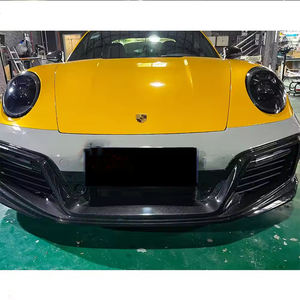 2019-2023 para Porsche 911 992 <span class=keywords><strong>Carrera</strong></span> S Kit de carrocería estilo TA Kit de parachoques delantero de parachoques de coche con barra de toro nueva condición - Product Image 3