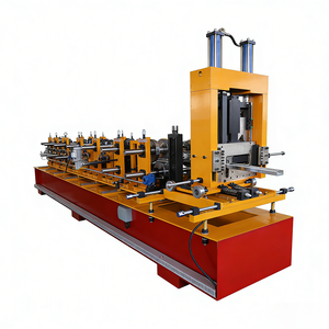 CZ <span class=keywords><strong>Purline</strong></span>钢桁架快速成型机，经济型钢架钢W型L型CZ桁架型材成型滚压成型机 - Product Image 6