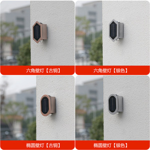 Lampe murale d'extérieur solaire LED 12V, angle de faisceau de 20 degrés, diffuseur en polycarbonate pour l'éclairage de jardin, patio, clôture - Product Image 4