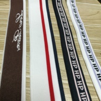 Al por mayor, tela elástica de punto acanalado con ribete de cintura, cuello y puños, para camisetas tipo polo