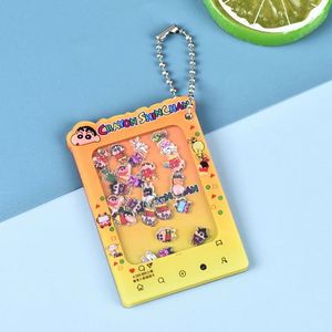 Llavero de acrílico personalizado con diseño de estrella animada, colgante de dibujos animados, llavero DIY personalizado - Product Image 4