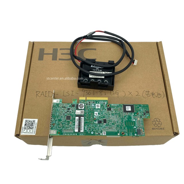 LSI MegaRAID SAS 9361-8i 8-Port 12Gb/s SATA+SAS PCI-Express 3.0 Low Profile RAID Controller 1GB Cache Controller Card LSI00417