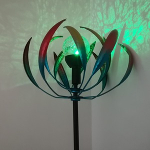 Nuevo jardín al aire libre colorido Anti Rot Metal 3D giratorio viento <span class=keywords><strong>SPINNER</strong></span> - Product Image 3