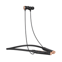 Microlab Neckband 11 untuk Headset Nirkabel V5.3 dengan Dekoding AAC SBC, Mikrofon Terintegrasi, Pengisian Cepat Tipe-C untuk Olahraga & Perjalanan