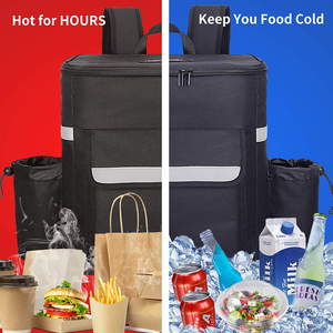 Bolsa Térmica Impermeable Grande <span class=keywords><strong>para</strong></span> Motocicleta, Bolsa Térmica <span class=keywords><strong>para</strong></span> <span class=keywords><strong>Comida</strong></span>, <span class=keywords><strong>Mochila</strong></span> de Reparto de <span class=keywords><strong>Comida</strong></span> <span class=keywords><strong>para</strong></span> Eats - Product Image 3