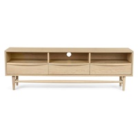 Meuble TV design simple et luxueux moderne, console en bois massif de 63 pouces, table pour salon