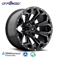 Nouvelles jantes tout-terrain forgées 4x4 de 20-22 pouces 6x135 25 mm pour F-150 Expedition, design concave noir brillant, alliage d'aluminium