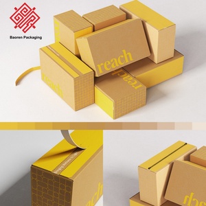 Boîtes d'expédition rigides haut de gamme Baoren avec languette de déchirure facile à ouvrir, bande de déchirure mate en carton, emballage avec bande de déchirure - Product Image 4