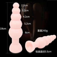 Extra Large BIG FAT perles anales godemichet Anal monstre gode énorme poignée chaîne jouet sexuel