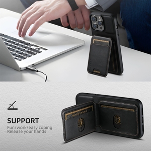 Business-Handyhülle aus PU-Leder mit Ständer, stoßfest, für iPhone 17 16 Pro Max 14 15 - Product Image 5