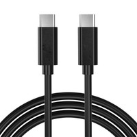 Cable de Carga Rápida Tipo-C de Alta Calidad al por Mayor de Fábrica, Cable de Datos Doble Tipo-C Macho de Alta Velocidad para Teléfono Móvil e Impresora