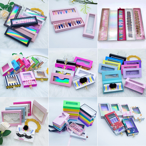 พบกับทั้งหมด2023ตัวอย่างฟรีฉลากส่วนตัวหรูหรากดบนเล็บ<span class=keywords><strong>ปลอม</strong></span>ขนาดกลางและขนตารวมกลุ่มบรรจุภัณฑ์ชุดกล่องของขวัญ - Product Image 6