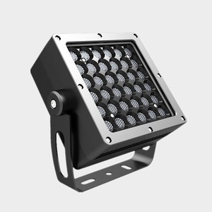 Ngoài trời không thấm nước DMX512 kiểm soát bên ngoài đầy đủ màu sắc phản ánh Spotlight <span class=keywords><strong>16W</strong></span> vườn/Xây dựng nhôm vuông dẫn đèn pha - Product Image 3