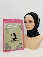 Sacs de rangement de luxe Aysila pour foulards, sacs d'emballage pour hijabs, pochettes étanches à fermeture éclair pour foulards islamiques