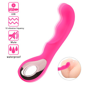 Wiederaufladbarer AV-Vibrator & Massagestab für Frauen mit G-Punkt-Stimulation und Schockfunktionen - Erotikspielzeug für Erwachsene - Product Image 3