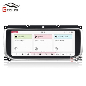 Gerllish Android Radio navegación GPS 10,25 "coche Multimedia Video DVD Player para Land Rover Range Rover Evoque 2012-2016 - Product Image 1