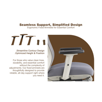 Chaise de bureau ergonomique moderne en maille avec fonctions réglables pour le gaming, les loisirs, le bureau à domicile et l'hôtellerie
