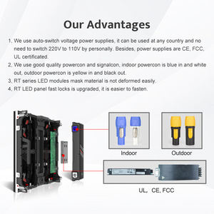 P3.91 Bühnen-<span class=keywords><strong>LED</strong></span>-Panel-System 500mm 1000mm 4K mit Traversenstruktur, Vermietbare <span class=keywords><strong>LED</strong></span>-Bildschirmanzeige für Außenbereich, <span class=keywords><strong>SDK</strong></span> 900-5500 Nits Helligkeit 3-5 - Product Image 3