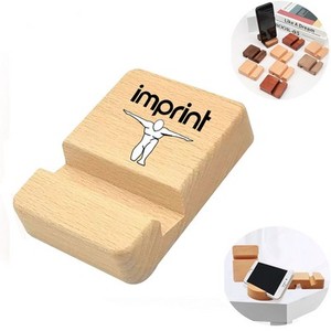 Wholesale Creative Desktop Mobile Phone Holder with Laser Printed Logo - Product Image 1