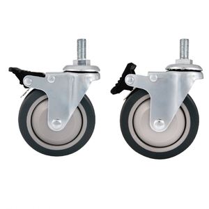 Industrial <b>Casters</b> Nylon Polyurethane Steel Polypropylene with Stem - Product Image 5