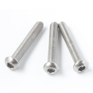 <span class=keywords><strong>Vis</strong></span> à tête <span class=keywords><strong>hexagonale</strong></span> à empreinte <span class=keywords><strong>hexagonale</strong></span> en acier inoxydable 304 ISO 7380-1, filetage métrique - Product Image 1