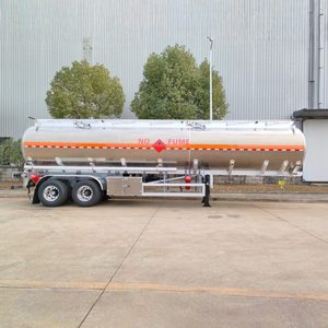 Semi-remorque citerne à carburant robuste à 2 essieux, capacité de 38 000 L, pour le transport de carburants inflammables et de pétrole - Product Image 5