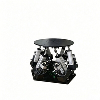 Plateforme de mouvement miniature 6-DOF personnalisable pour la vente en gros, simulateur 6 axes avec moteur, PLC et boîte de vitesses, charge utile 100 kg, pour test et formation