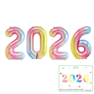 Set di Palloncini Digitali da 32 e 40 Pollici per <span class=keywords><strong>Capodanno</strong></span> 2026, Kit Decorazioni per Feste, Forniture per Party - Product Image 5