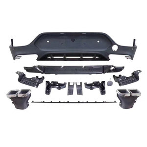 Nuevo Difusor de Parachoques Trasero GEEMOXI para C253 2016-IN, Estilo <span class=keywords><strong>GLC</strong></span> 63 AMG - Product Image 3