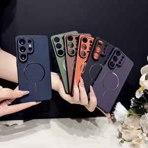 Custodia Magnetica Antiurto in Pelle PU con Ricarica Wireless per <span class=keywords><strong>Samsung</strong></span> S26 Ultra S25 S24 S23 <span class=keywords><strong>22</strong></span> + A57 A37 A27 A56 A36 A26 A16 A17 - Product Image 6