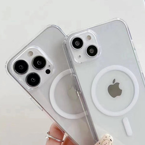 เคสโทรศัพท์มือถือ Apple 16 รุ่น 17air แบบใส รูใหญ่ 13 ขายส่ง 14plus รุ่นซุปเปอร์ แม่เหล็ก 15pro - Product Image 5